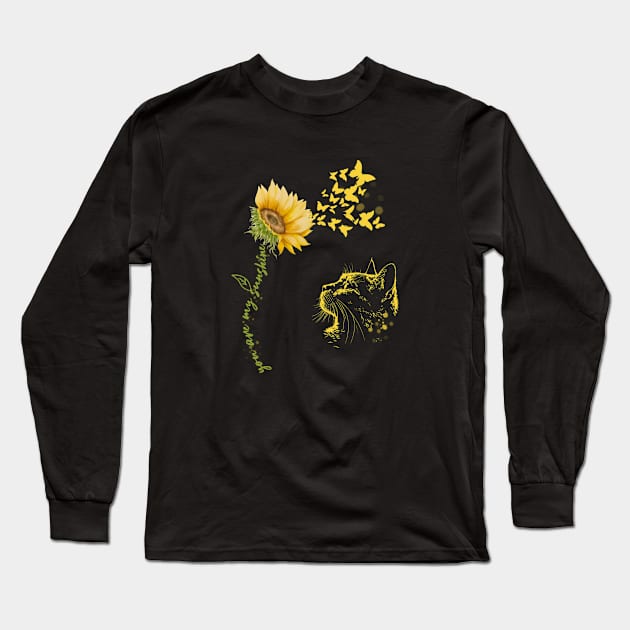 You Are My Sunshine Long Sleeve T-Shirt by KayBee Gift Shop